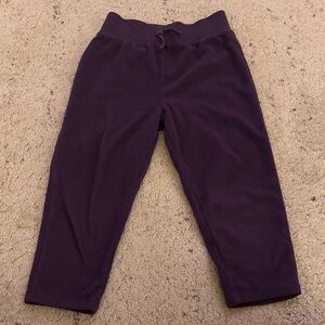 George Girls Size 3T Purple Fleece Pants
